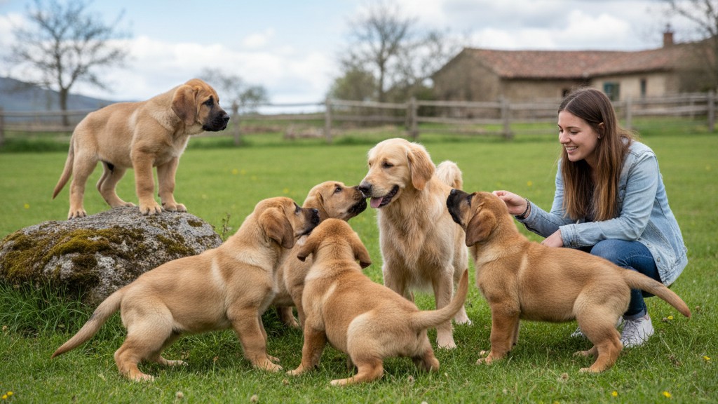 Socialisation précoce du Mastiff Espagnol : les clés pour un chien équilibré