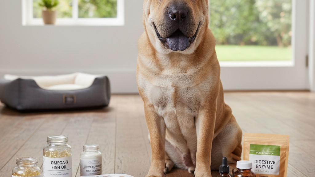 Suppléments recommandés pour le Shar Pei : quand et lesquels utiliser ?