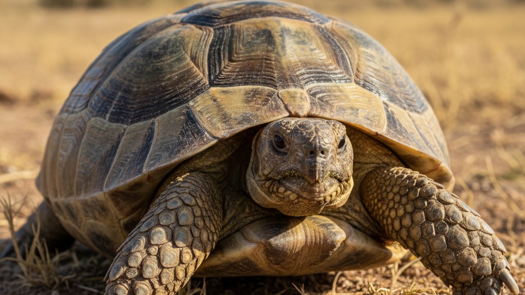Tortue russe (Testudo horsfieldii)
