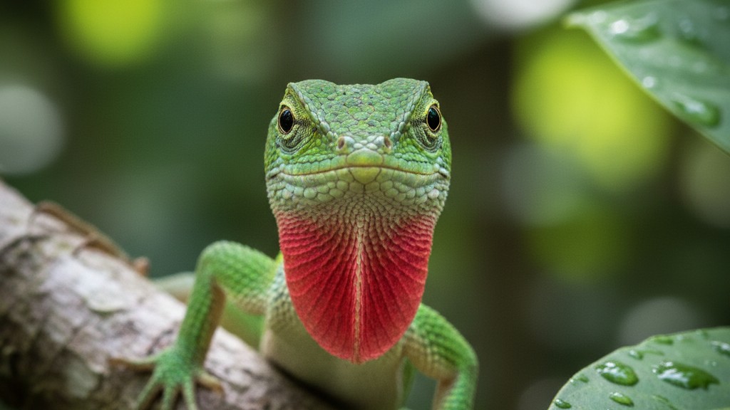 Anolis vert
