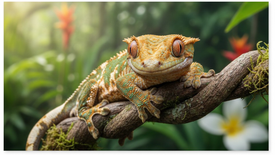 Gecko crestado