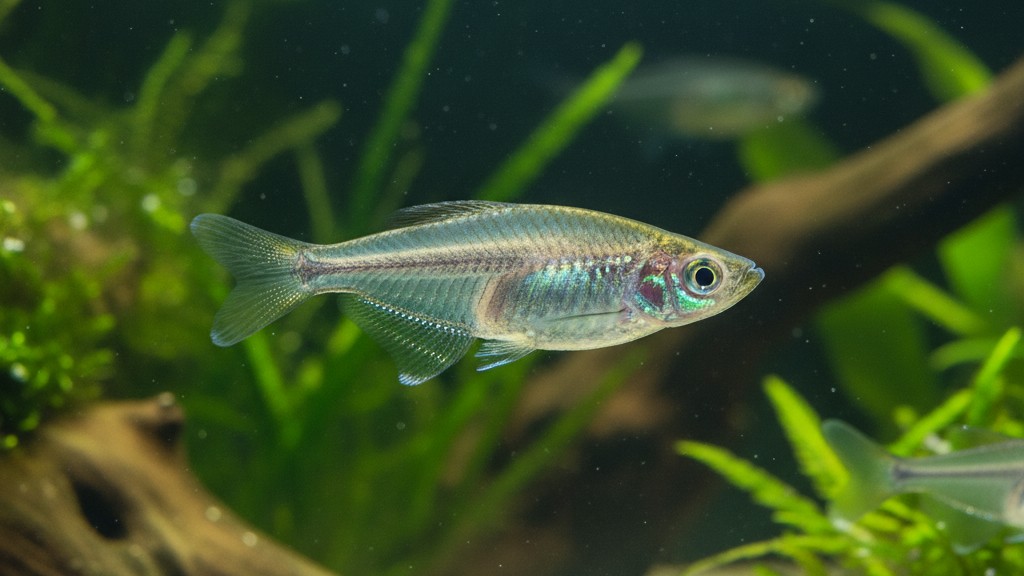 Poisson cristal indien (Parambassis ranga)