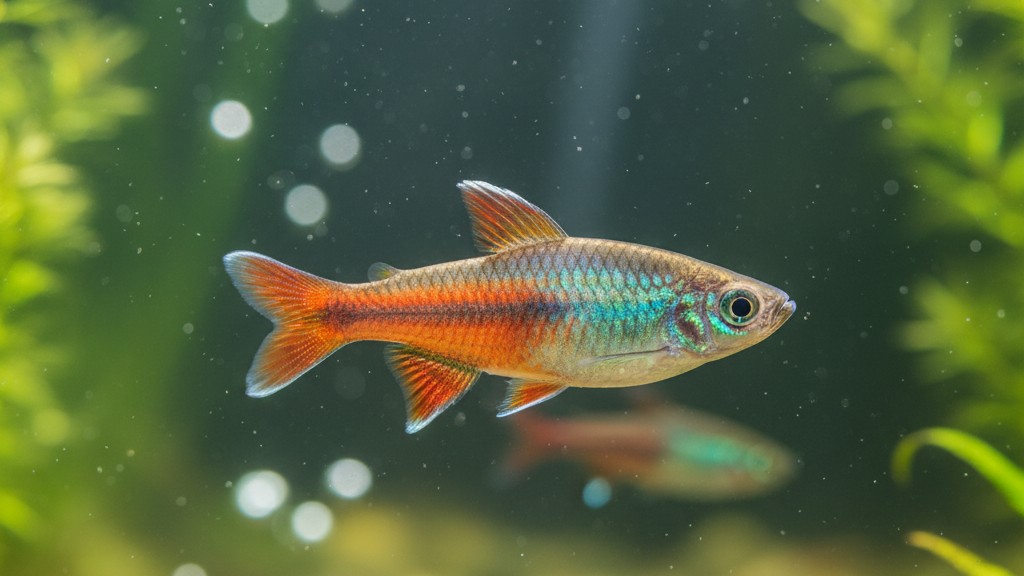 Poisson arc-en-ciel nain (Melanotaenia praecox)