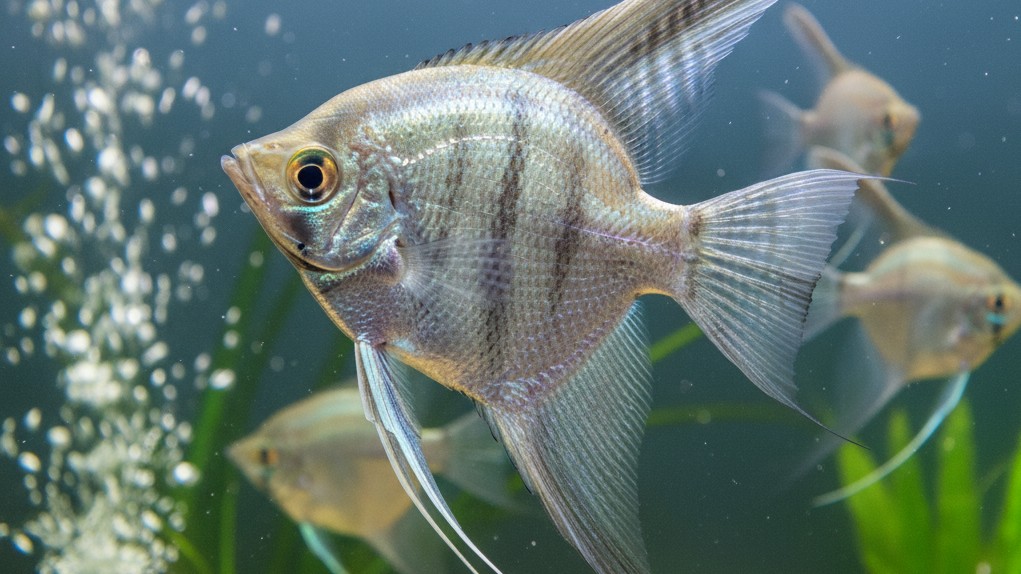 Poisson Ange Argenté