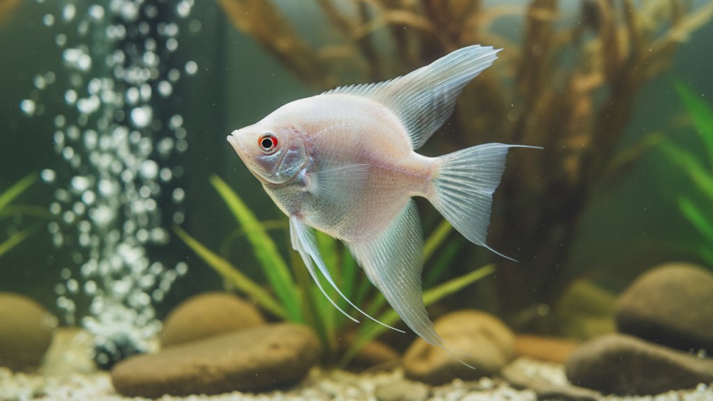 Poisson Ange Albinos