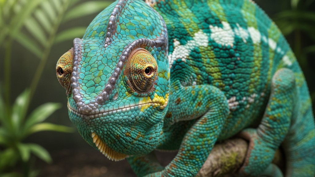 Caméléon du Yémen