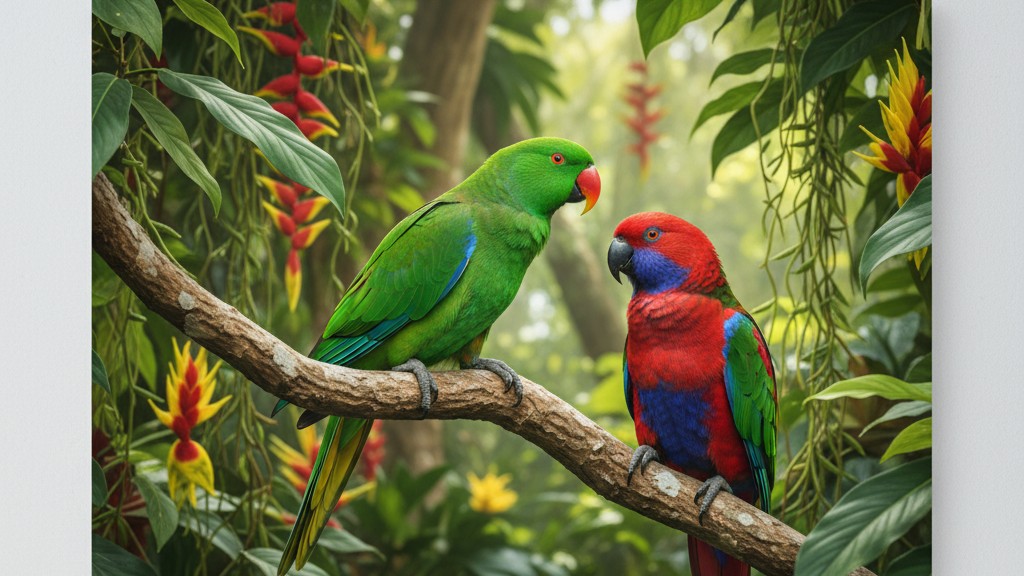 Perro Eclectus