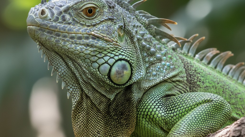 Le lézard vert