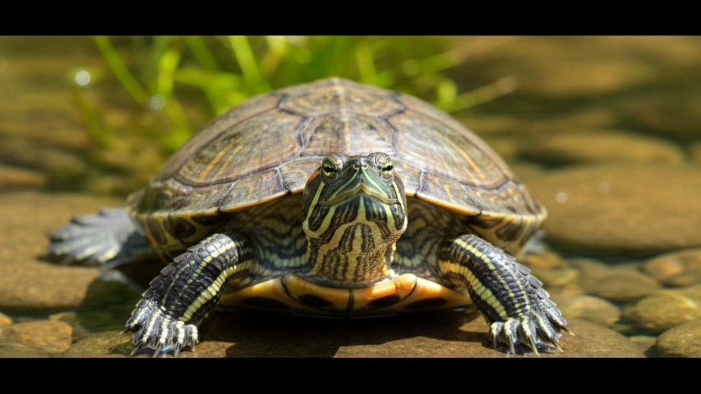 Tortue à oreilles rouges