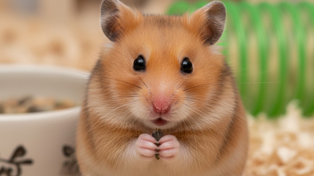 Hamster sirio doré