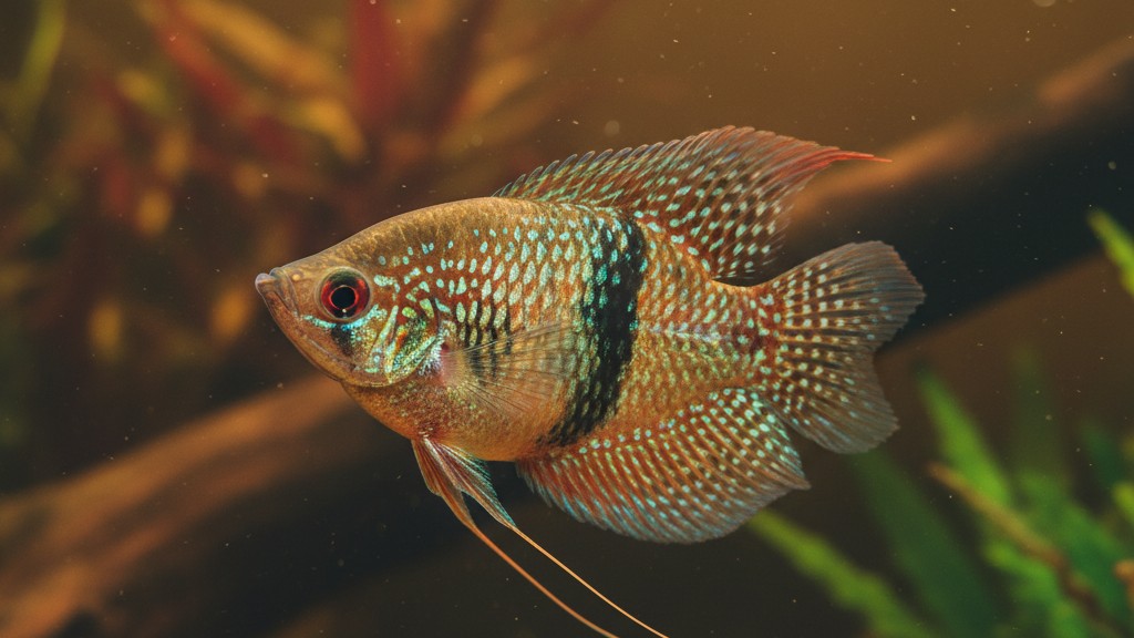 Gourami perla (Trichopodus leerii)