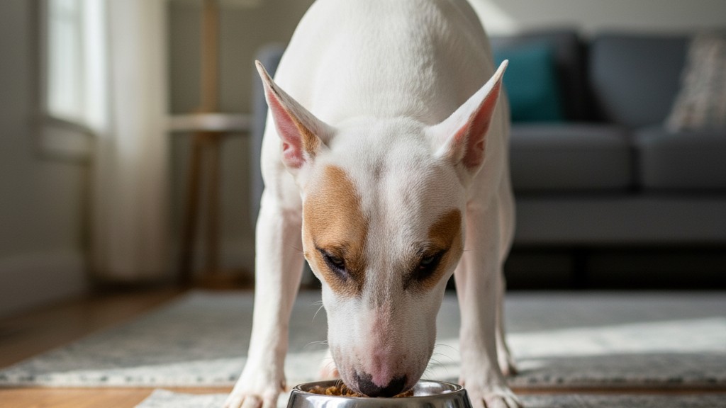 Alimentation idéale pour un Bull Terrier en bonne santé