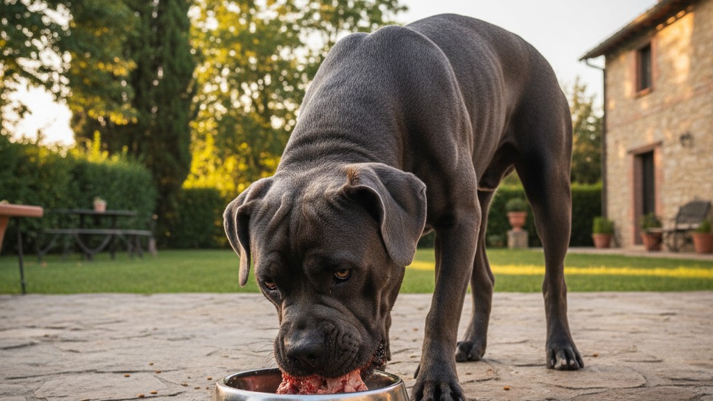 Alimentation équilibrée et routine pour le Cane Corso