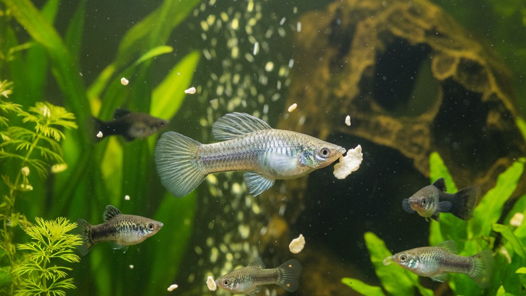 Alimentation adaptée pour un Molly en bonne santé et actif