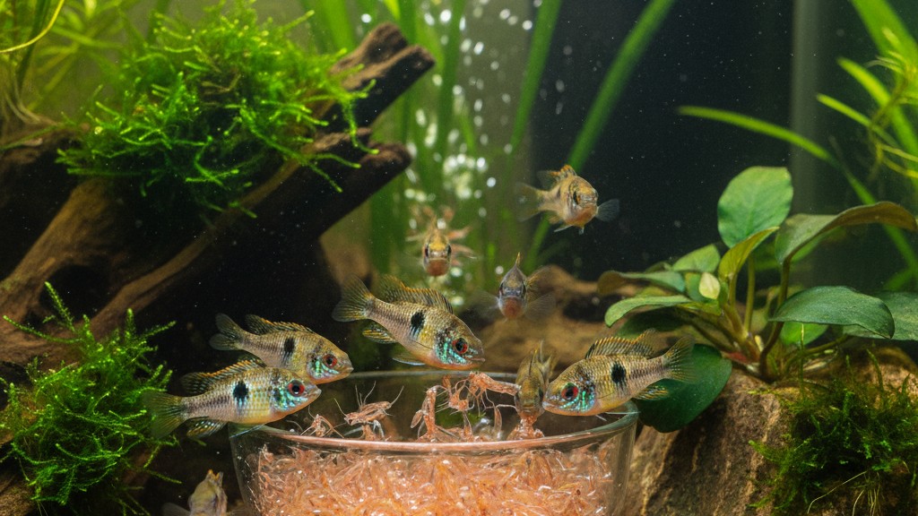 Alimentation idéale pour l'Apistogramma : diversité et équilibre