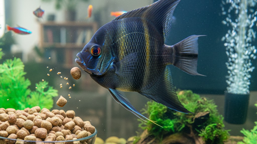 Alimentation idéale pour le Poisson Ange Français à domicile