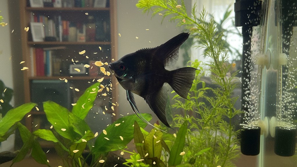 Alimentation équilibrée et routines pour le Poisson Ange Noir