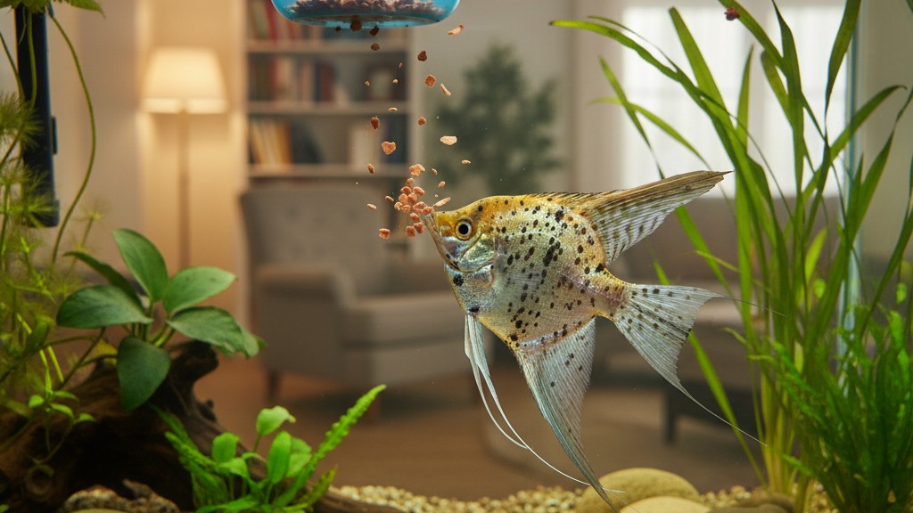 Alimentation recommandée pour le Poisson Ange Léopard
