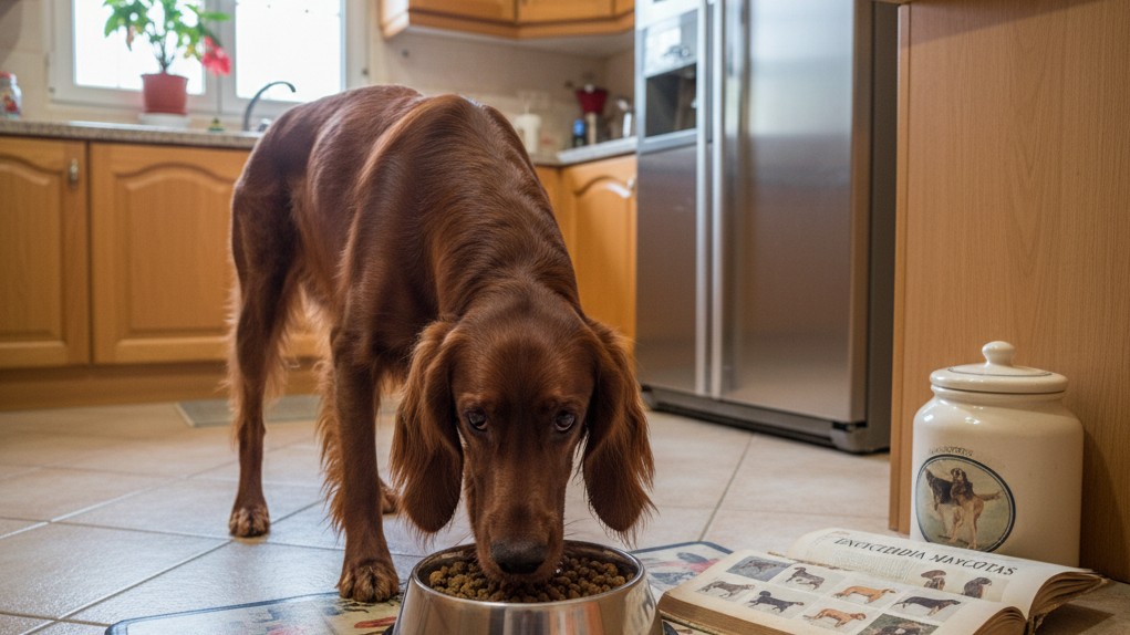 Alimentation équilibrée pour le Setter Irlandais Rouge