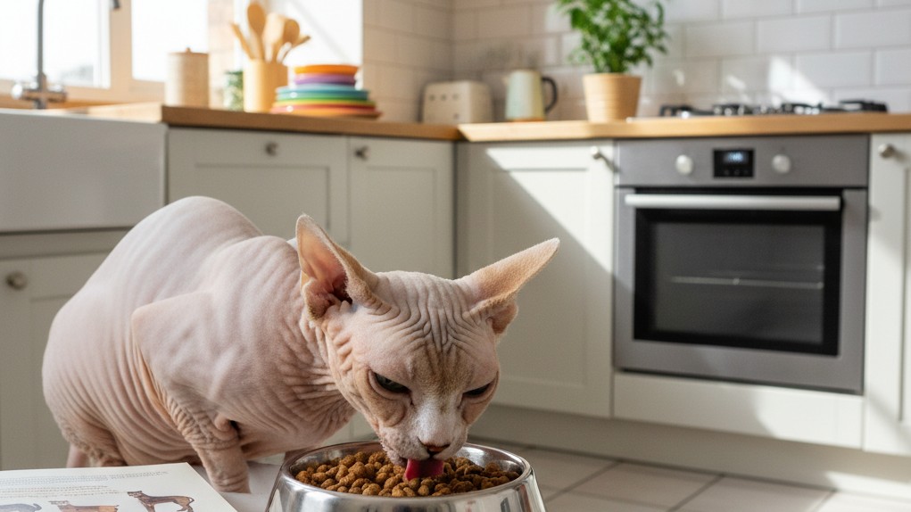 Alimentation optimale du Don Sphynx : conseils et routine quotidienne