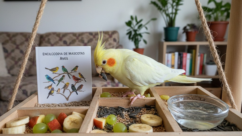 Alimentation équilibrée pour la Ninfa Lutino