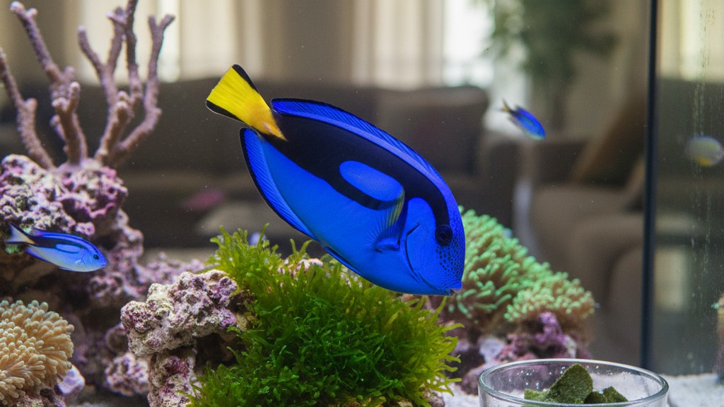 Alimentation saine pour le Poisson Chirurgien en aquarium
