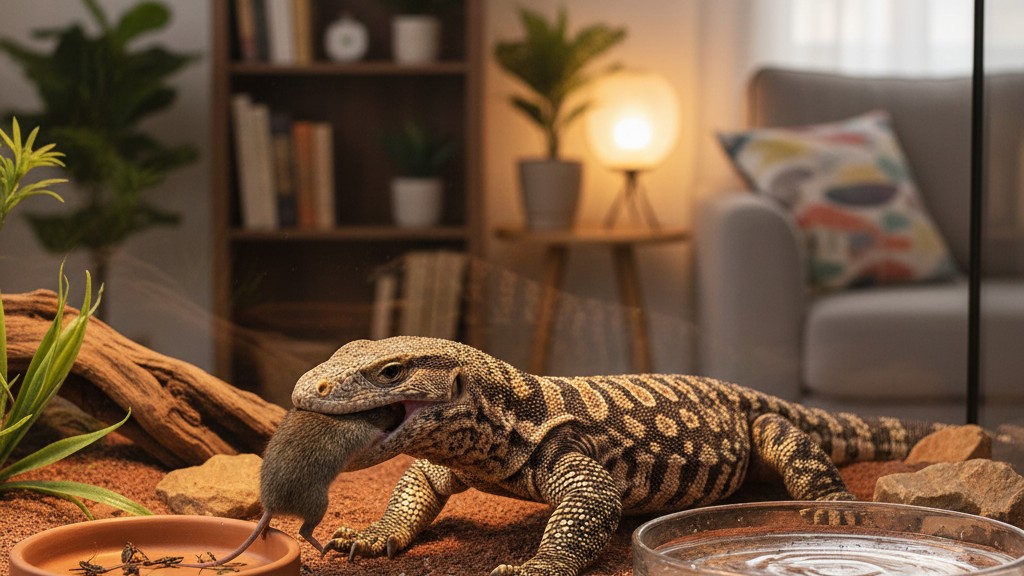 Alimentation adaptée pour le Monstre de Gila