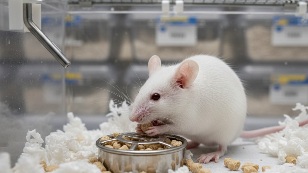 Alimentation équilibrée pour souris de laboratoire