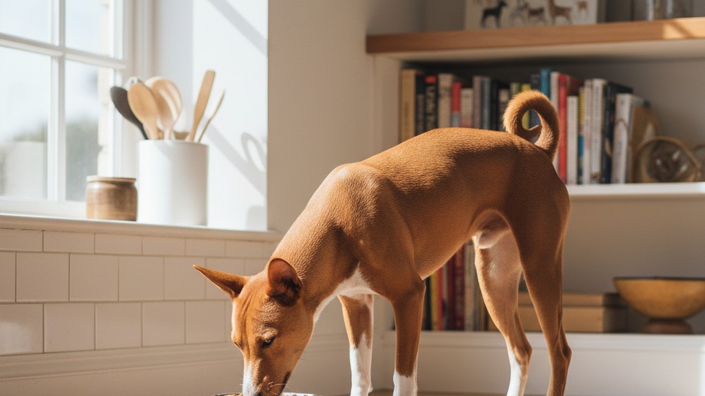 Alimentation équilibrée pour un Basenji en bonne santé