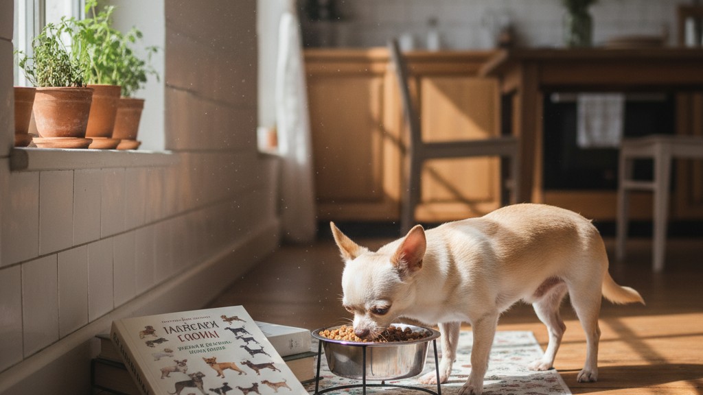 Alimentation adaptée pour un Chihuahua en bonne santé