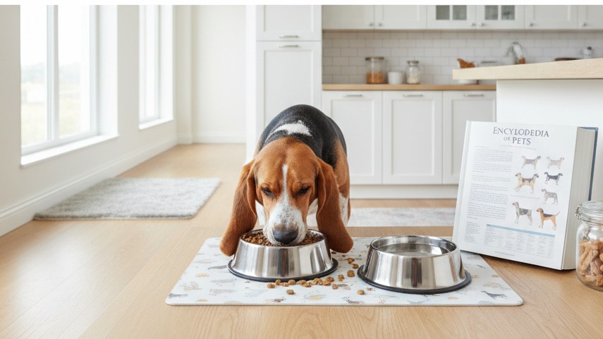 Alimentation adaptée pour le Foxhound anglais
