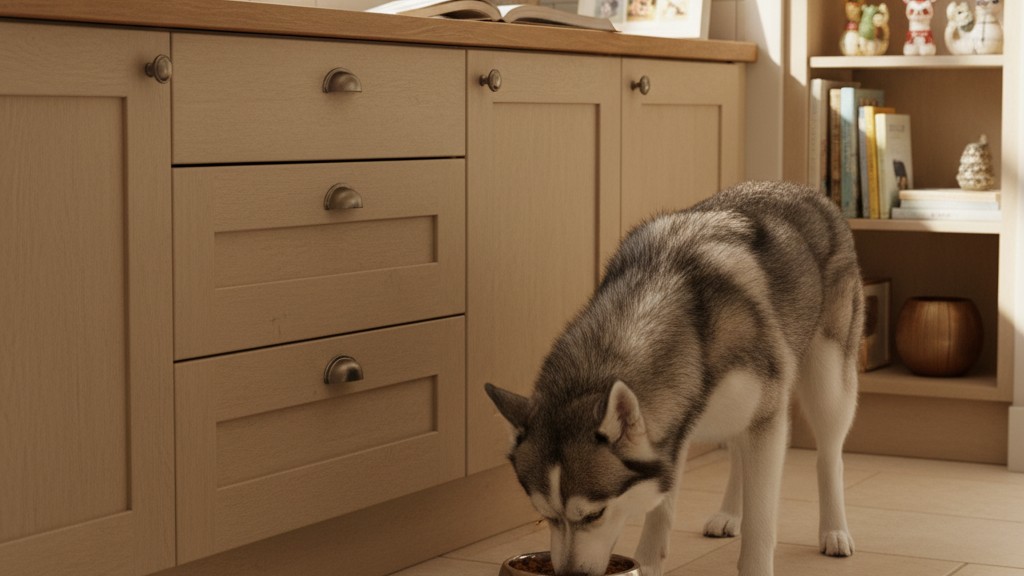 Alimentation adaptée pour un Husky Siberien en bonne santé