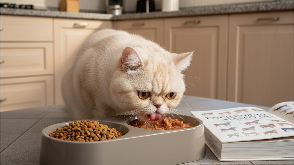 Alimentation adaptée pour le chat Exotique à poil court