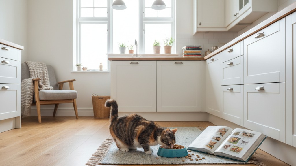 Alimentation adaptée pour un chat Manx en bonne santé