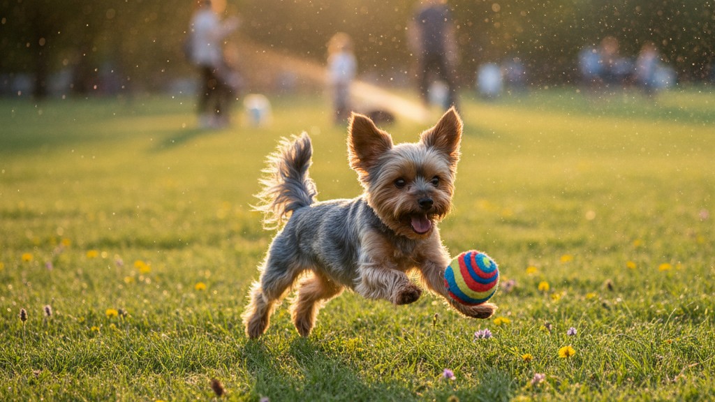 Tempérament et comportement typique du Yorkshire Terrier