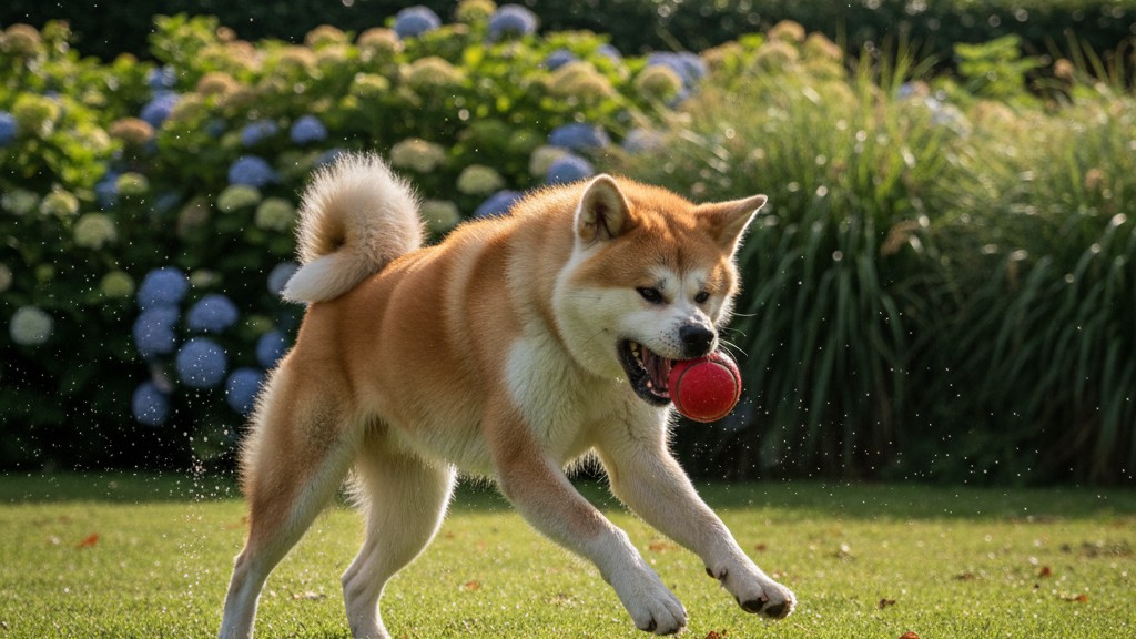 Tempérament et comportement typique du chien Akita