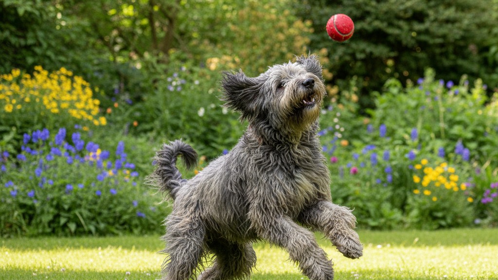 Tempérament et comportement typiques du Bergamasco