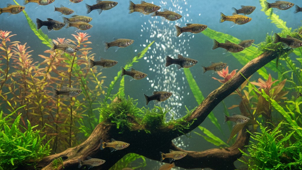 Comportement typique du Molly et son interaction avec l'environnement