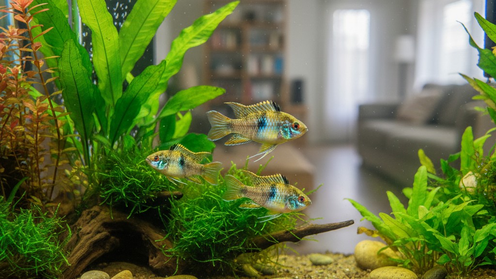 Comportement et socialisation de l'Apistogramma en aquarium