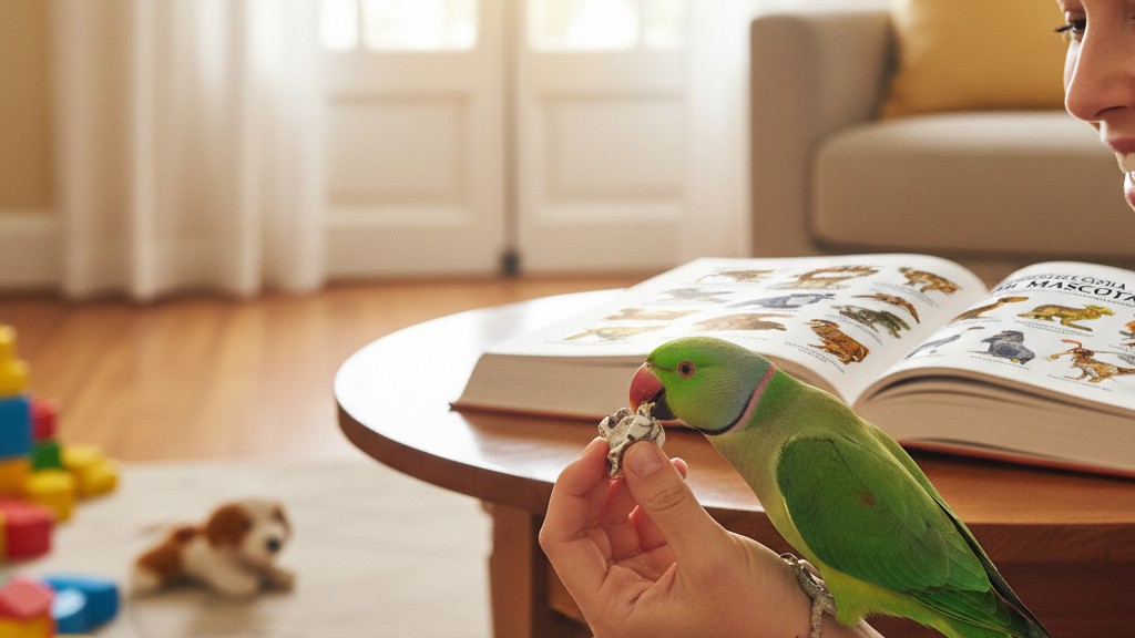 Comportement et socialisation du Perroquet à Collier