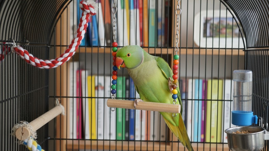 Comportement et personnalité du Perroquet à Collier Rouge