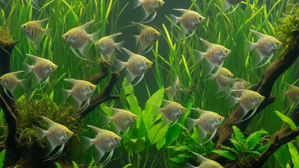 Comportement et socialisation du Poisson Ange Argenté