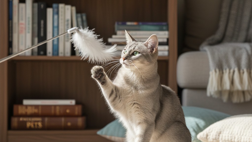 Tempérament et comportement typique du chat Nebelung