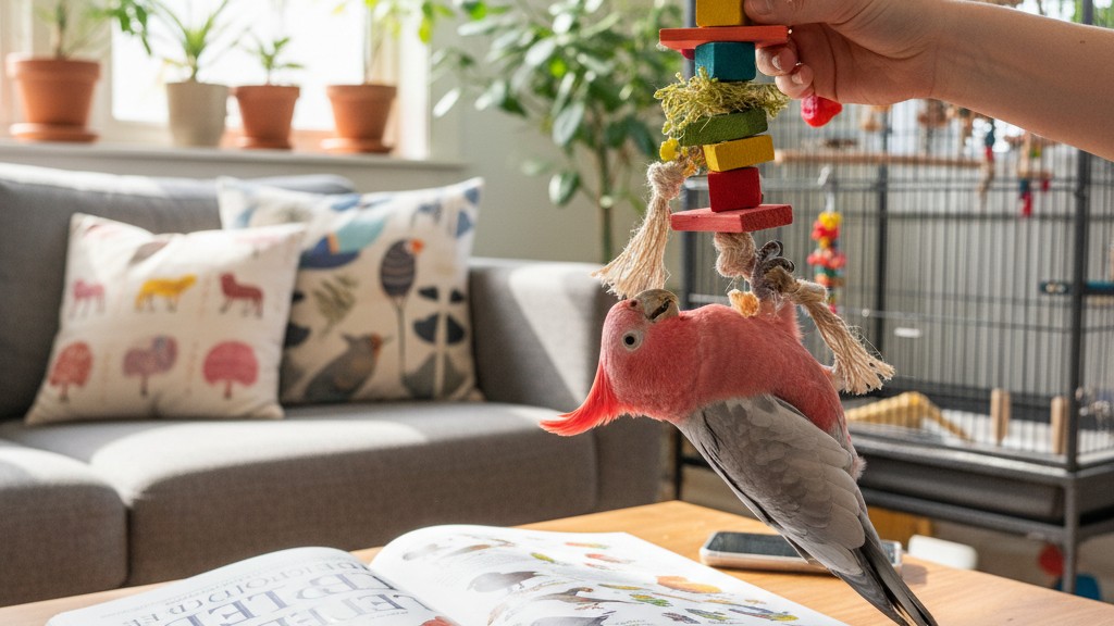 Comportement et personnalité de la Cacatua Galah