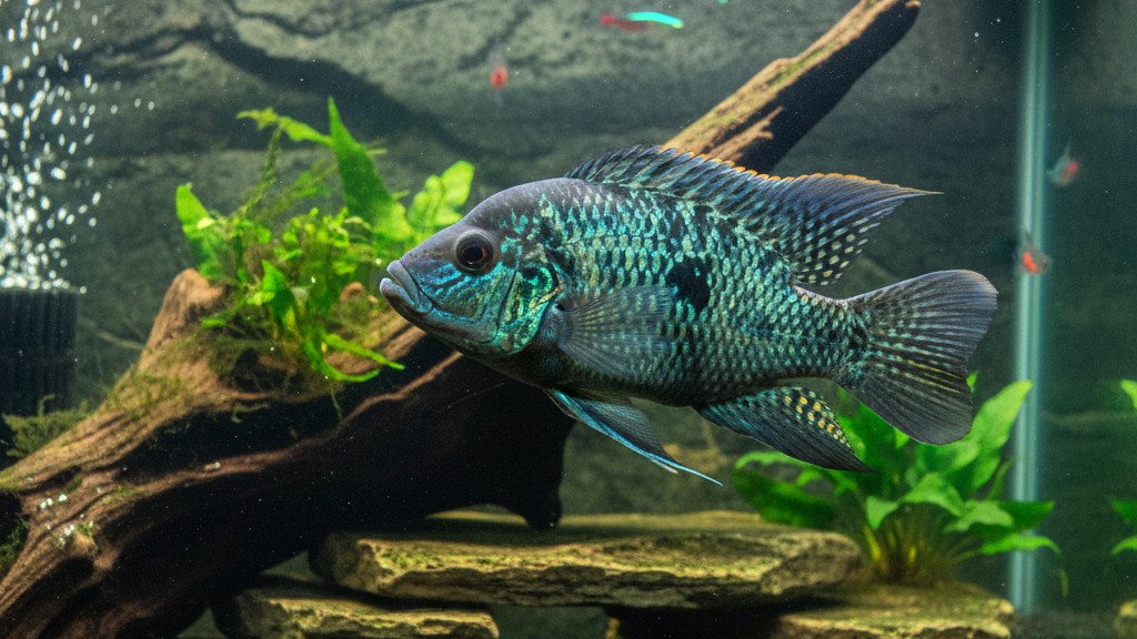 Tempérament et comportement du cichlidé Jack Dempsey