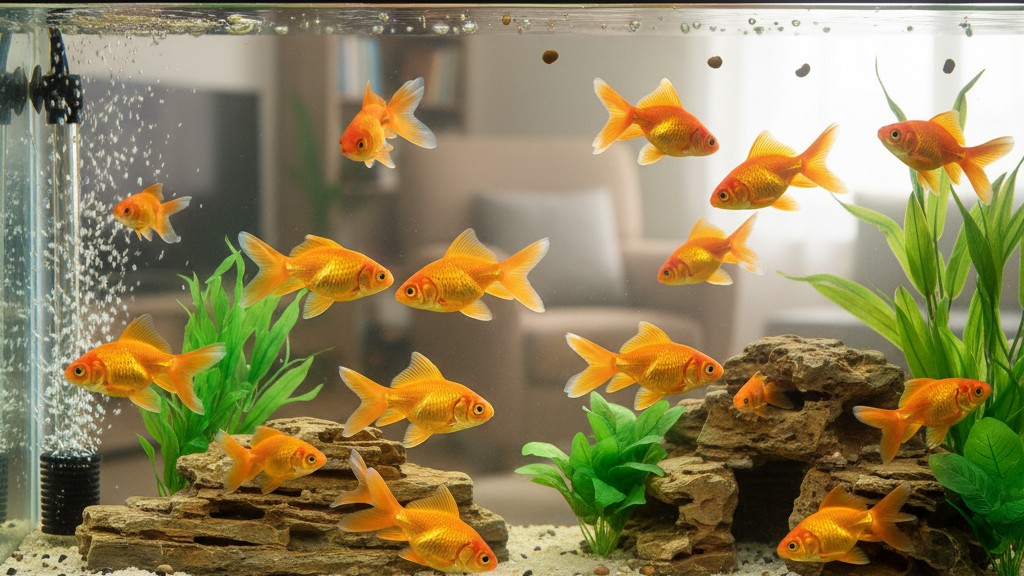 Tempérament et habitudes du poisson doré
