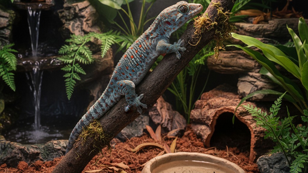 Tempérament et comportement typique du gecko tokay