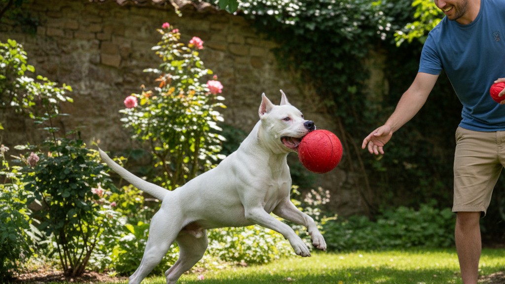 Comportement typique et éducation du Dogo Argentino