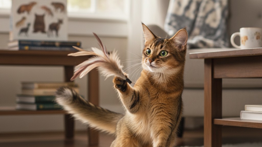 Comportement et sociabilité du chat Somali