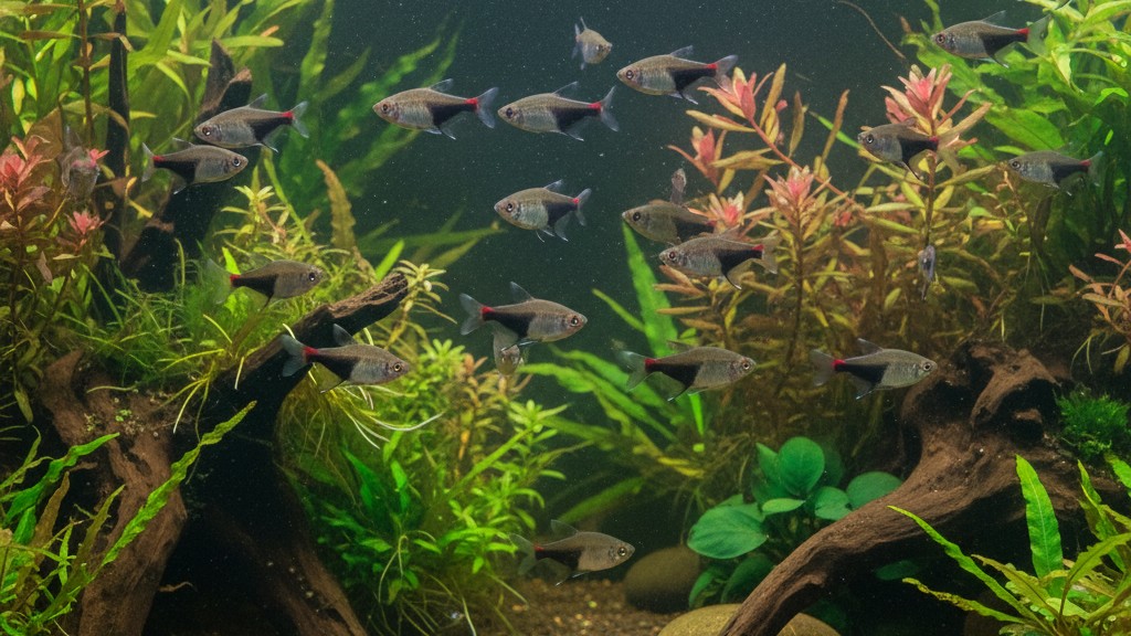 Comportement et sociabilité du Tetra fantasma en aquarium